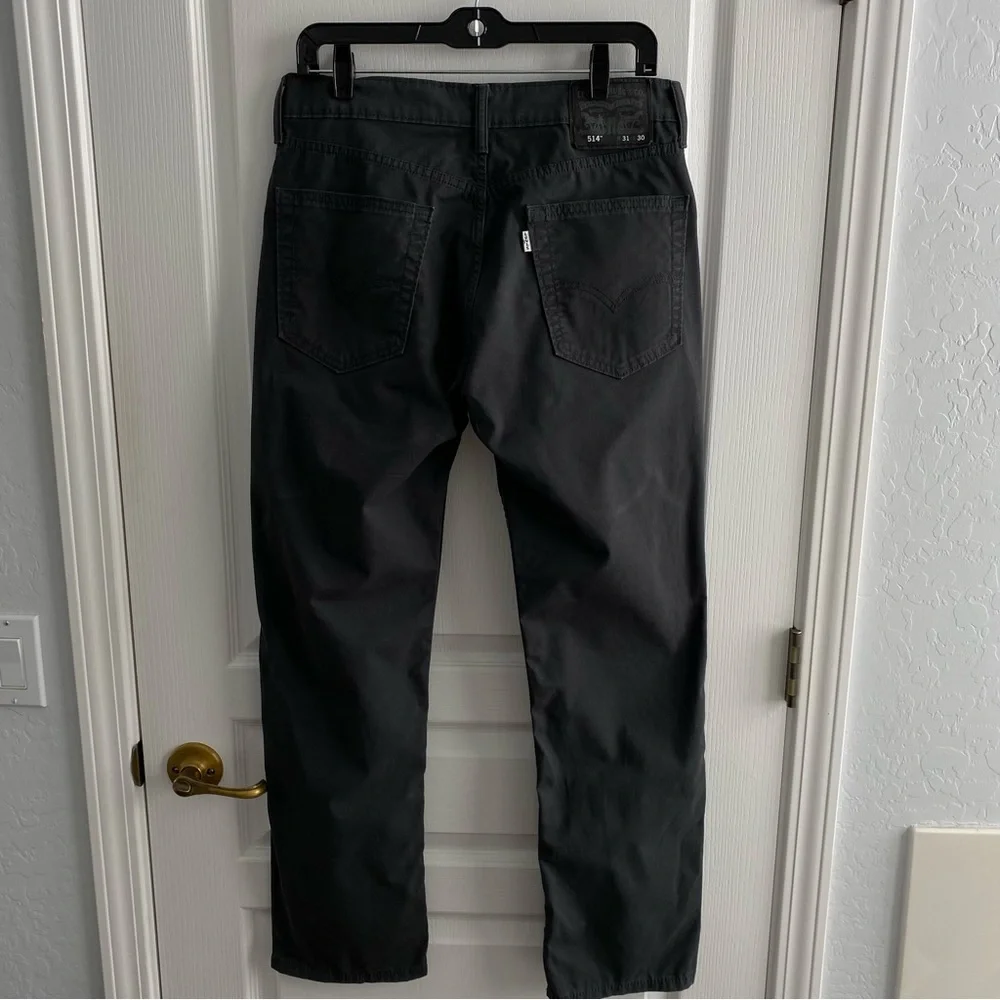 Levi’s 514 Jeans Pants, Dark Gray Size 31 x 30